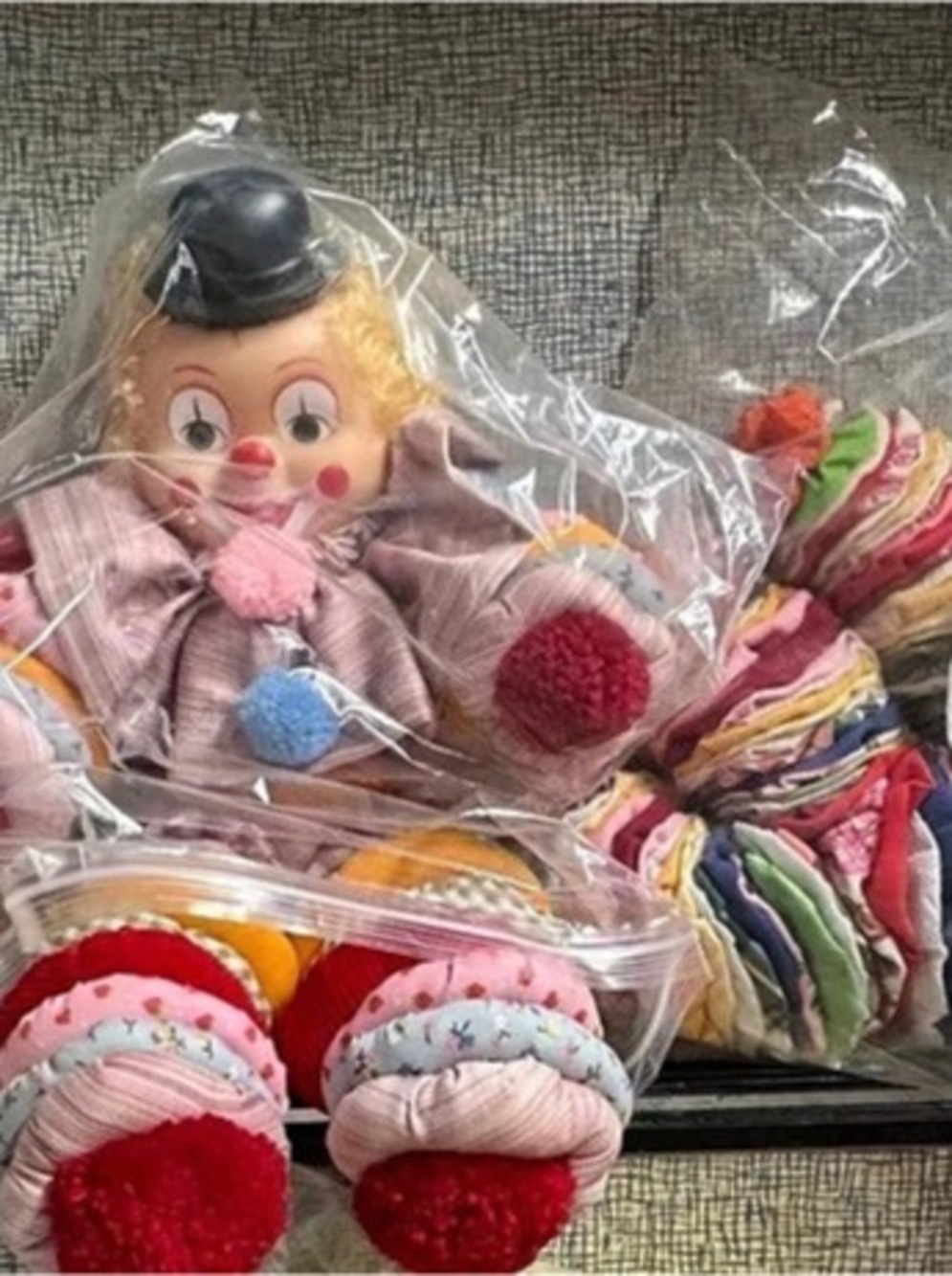 YO-YO Clown Dolls Vintage